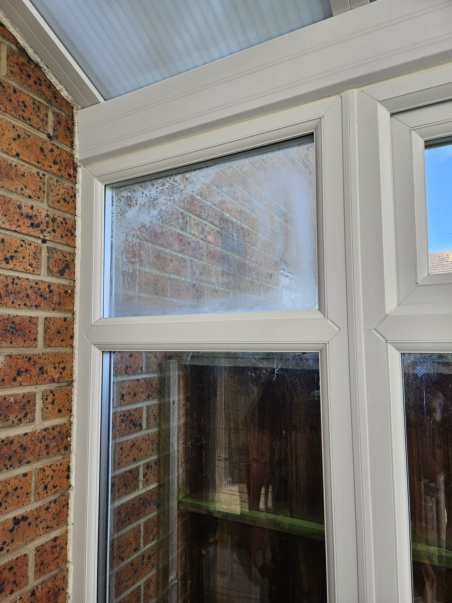 A tired and dirty window